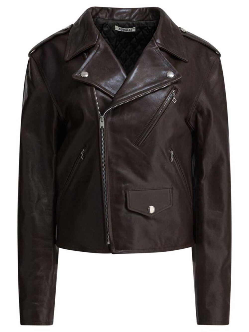 Auralee Riders Leather Jacket Tag Size 4 Men
